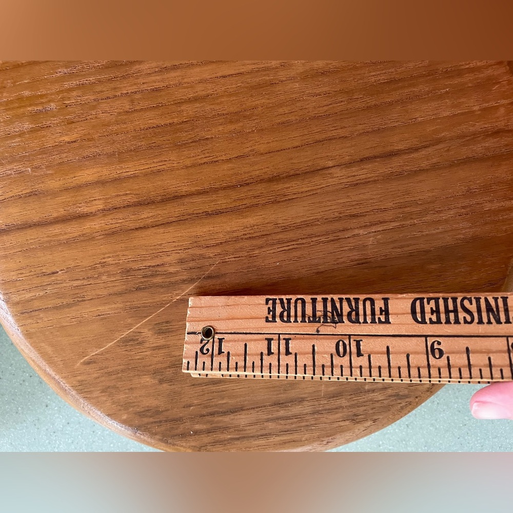 Vintage Mid-Century Modern Teak Wooden Snack & Dip Bowls - Set of 2 - Picture 7 of 7